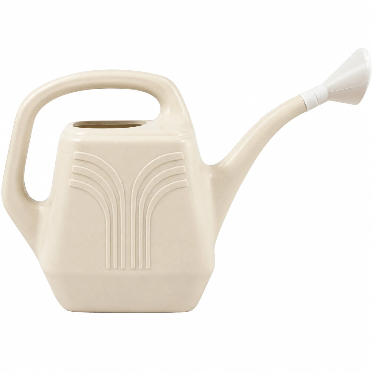 Arrosoir 10l beige avec douchette amovible