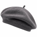 Béret classique gris