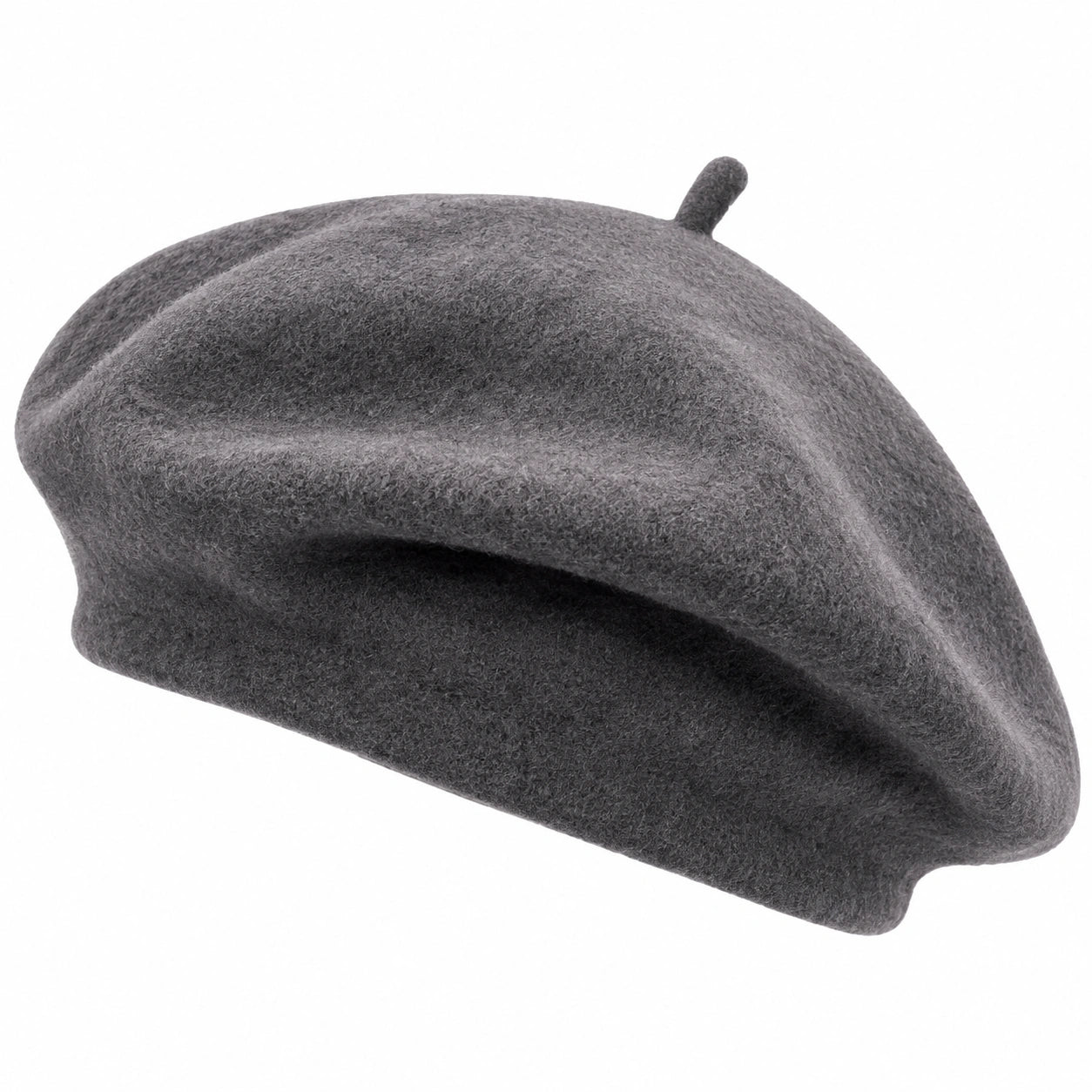 Béret classique gris