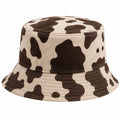 Bob imprimé vache beige et marron