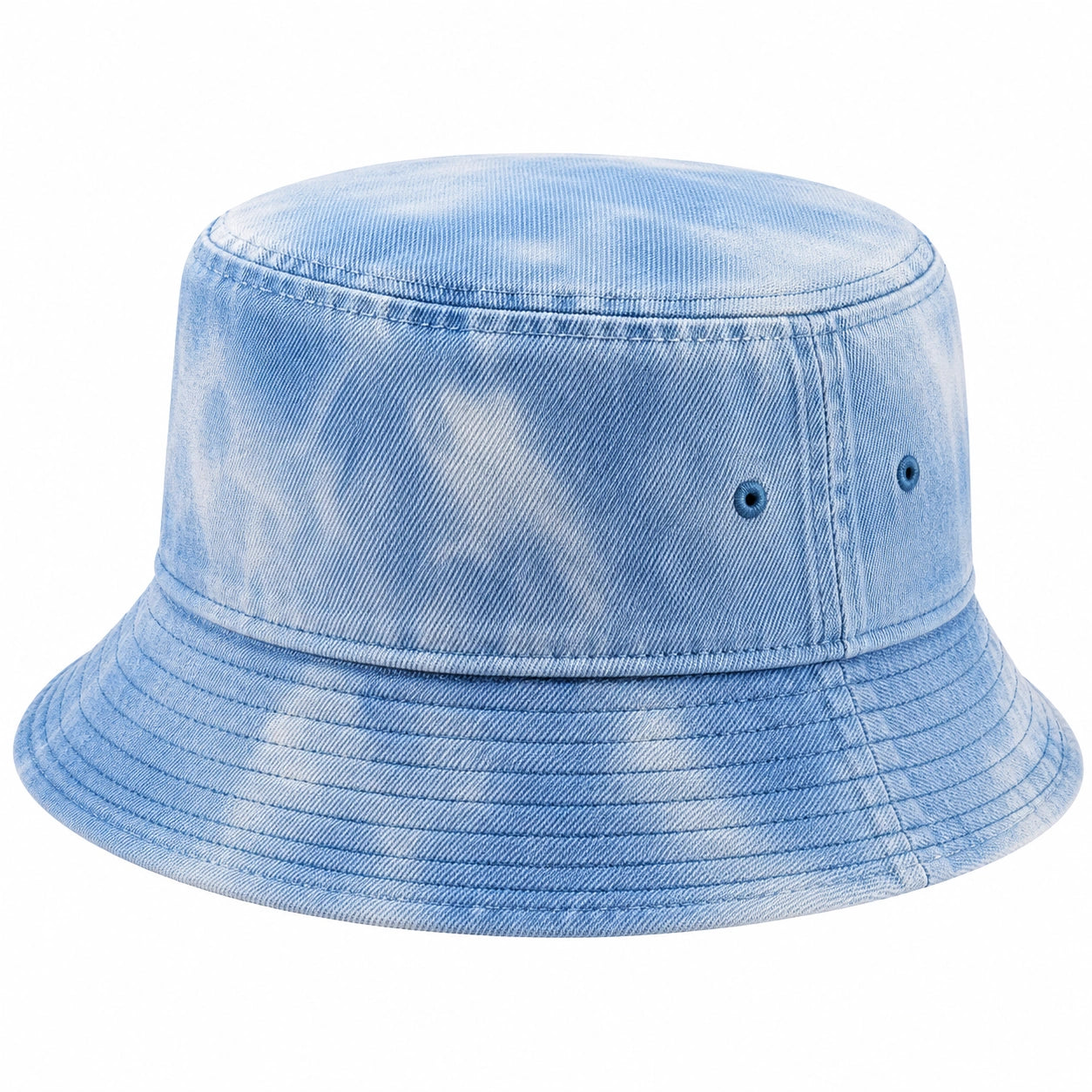 Chapeau bob tie-dye bleu clair