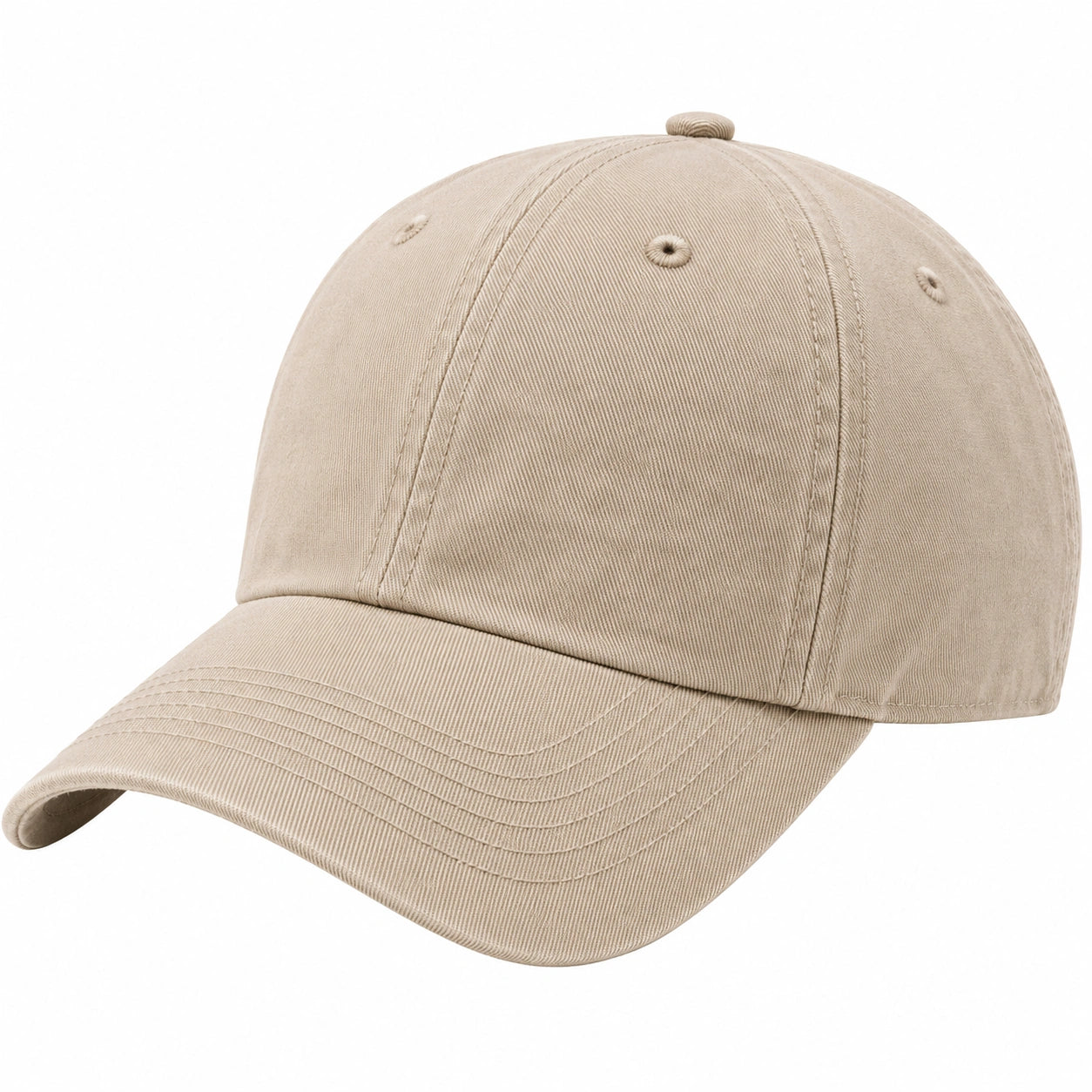 Casquette unisexe ajustable beige