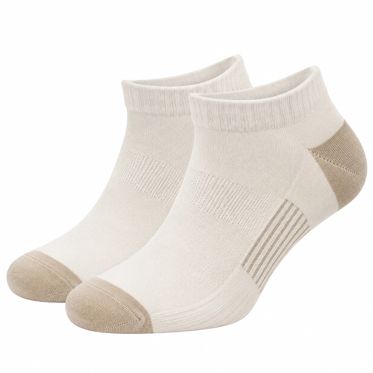 Chaussettes basses beige taille unique