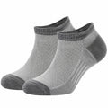 Chaussettes courtes respirantes et confortables - gris